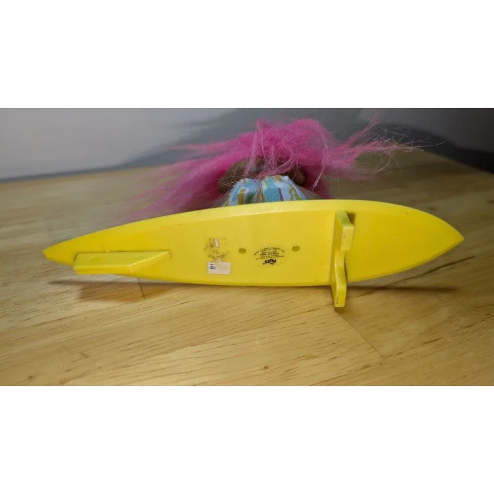Vintage Russ Tribe Surf Board Troll Doll 3